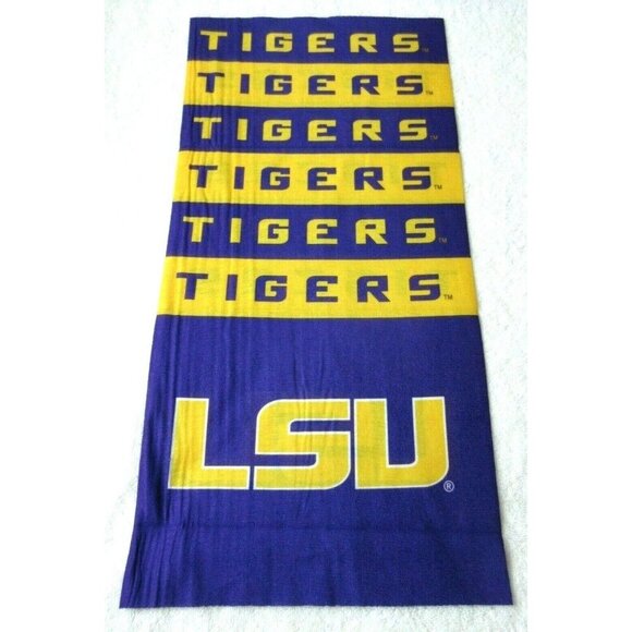 Louisiana State Tigers LSU NCAA Multi Purpose SuperDana Neck Gaiter Logo Scarf - Picture 1 of 5